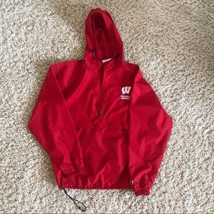 Champion- Wisconsin Badgers Wind Breaker